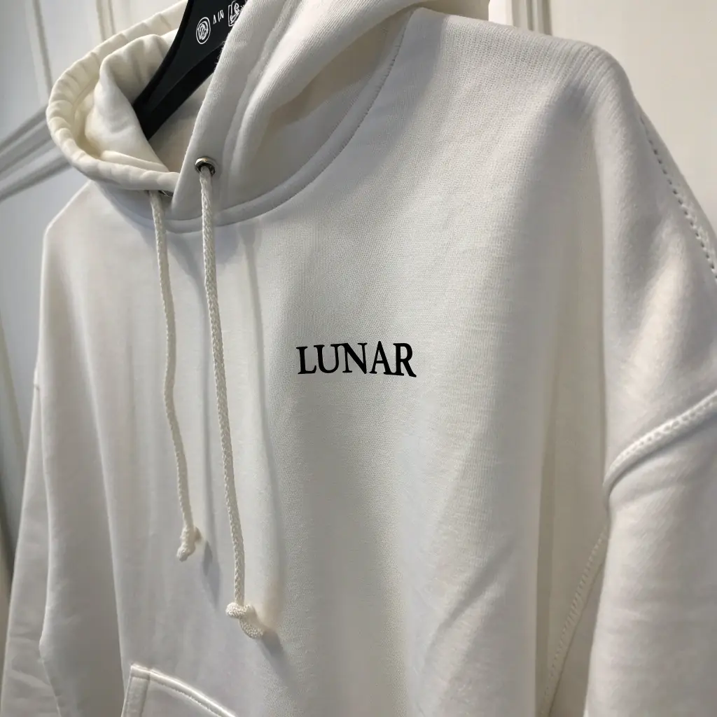 A black hoodie with the Whole Hunnid Studios logo on the front.